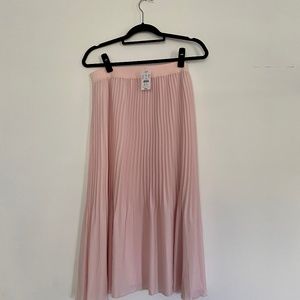 J. Crew Factory Pleated Midi Skirt Size 12
